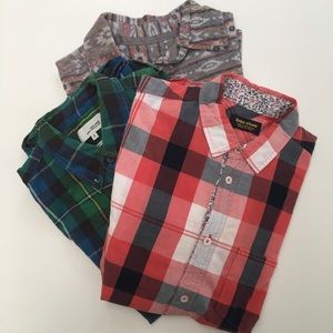 Lot of 3 Mens SS - Zara, Jack Spade & Mossimo